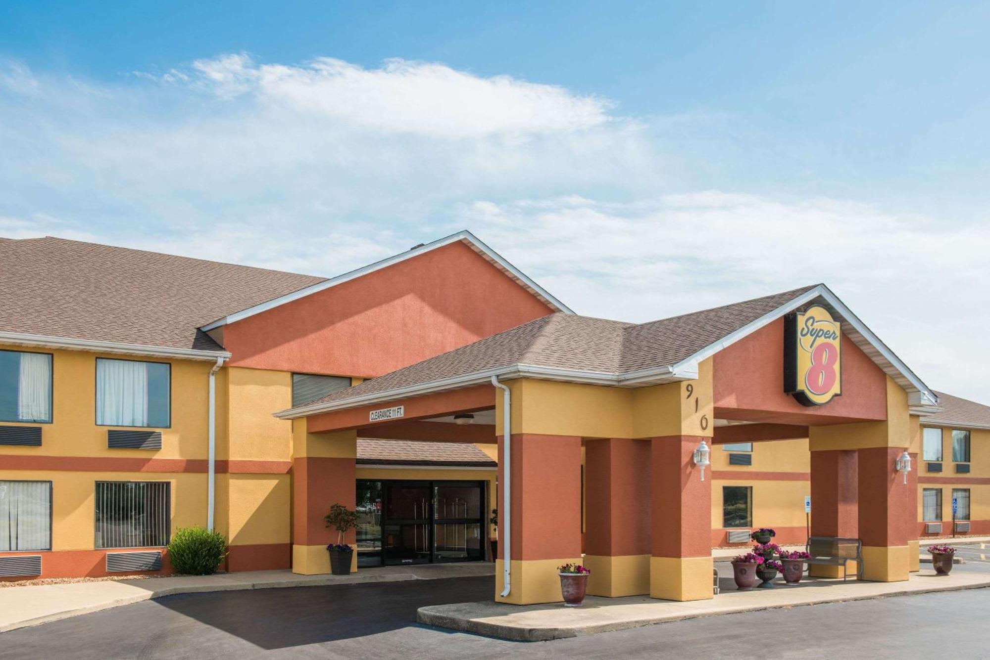 Hotel Super 8 By Wyndham Troy Il/St. Louis Area Exterior foto