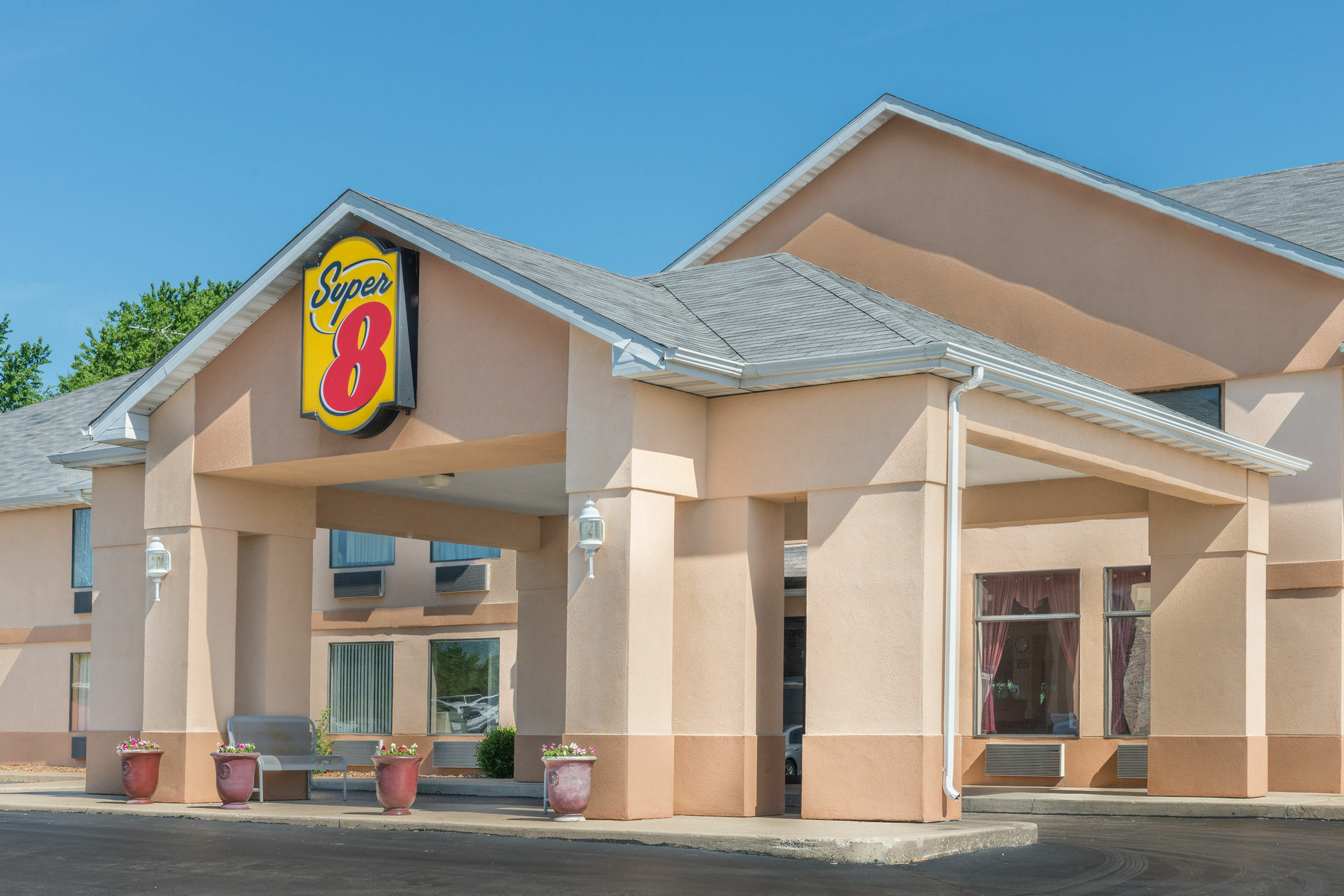 Hotel Super 8 By Wyndham Troy Il/St. Louis Area Exterior foto